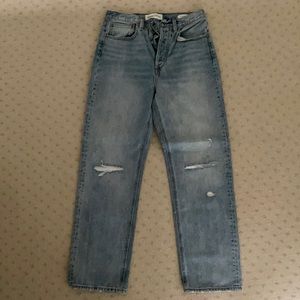 DENIM FORUM The Joni High Rise Loose Jeans